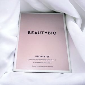 NIB BeautyBio Bright Eyes Depuffing and Brightening Eye Gels